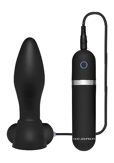 The Touch Vibrating Plug - Black