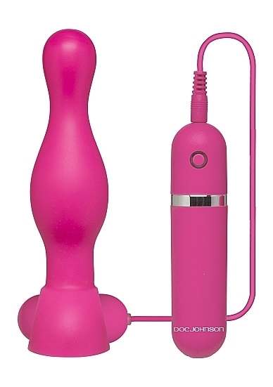 The Delight Vibrating Plug - Pink