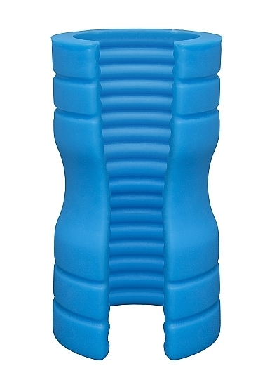Truskyn - The Tru Stroke - Ribbed - Blue