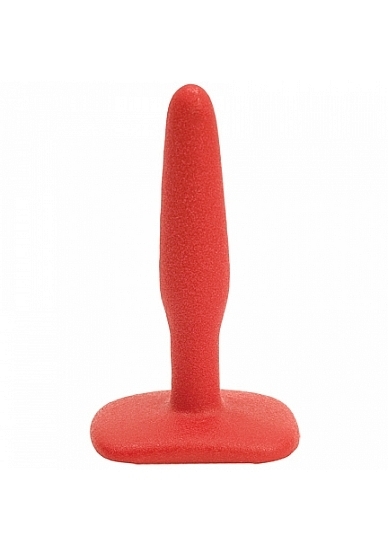 Butt Plug Non-Skid - Small - Red