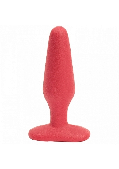 Butt Plug Non-Skid - Medium - Red