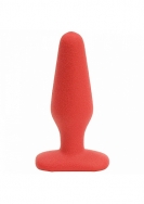 Butt Plug Non-Skid - Medium - Red