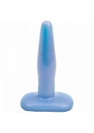 Iridescent Butt Plug - Small - Blue
