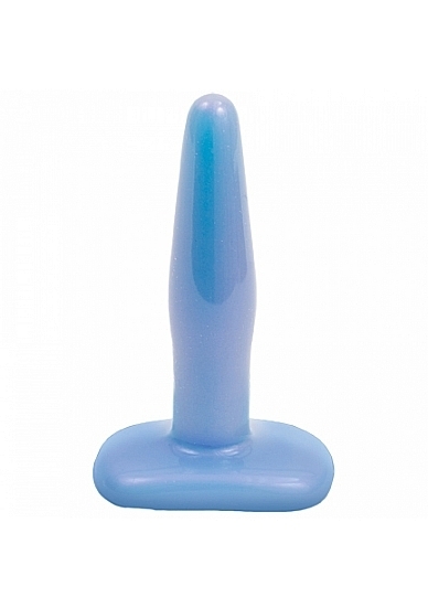 Iridescent Butt Plug - Small - Blue
