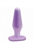 Iridescent Butt Plug - Medium - Purple