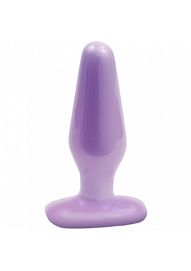 Iridescent Butt Plug - Medium -  Purple