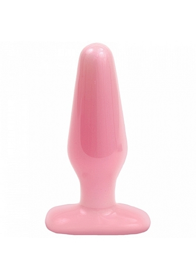 Iridescent Butt Plug - Medium - Pink