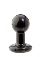 Round Butt Plug - Small - Black
