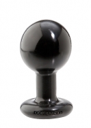 Round Butt Plug - Medium - Black