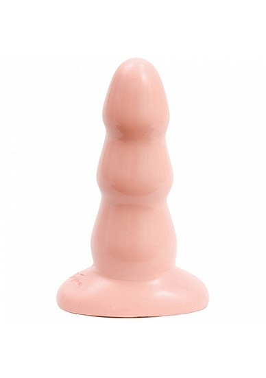 Triple Ripple Butt Plug - Medium - Skin