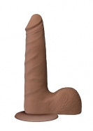 The Realistic Cock - UR3 Slim - 7Inch - Brown