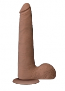 The Realistic Cock - UR3 Slim - 9Inch - Brown