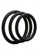 3 C-Ring Set - Thin - Black