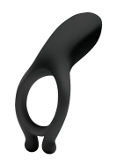 Rechargeable Vibrating C-Ring - Black