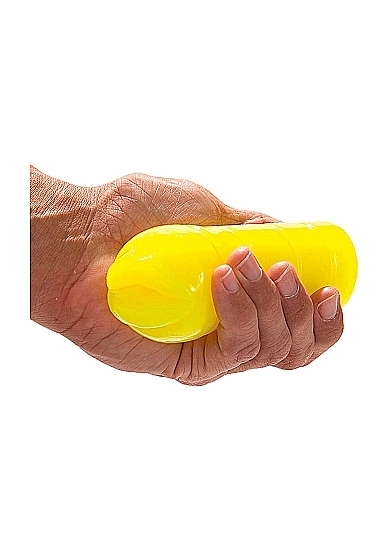 Glo-Glo a Go-Go Mouth Stroker - Electric Lemon