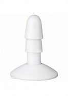Suction Cup Plug - Clear Frost