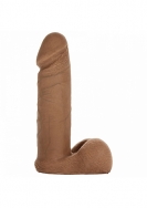 Ur3 Cock - 6 Inch - Brown