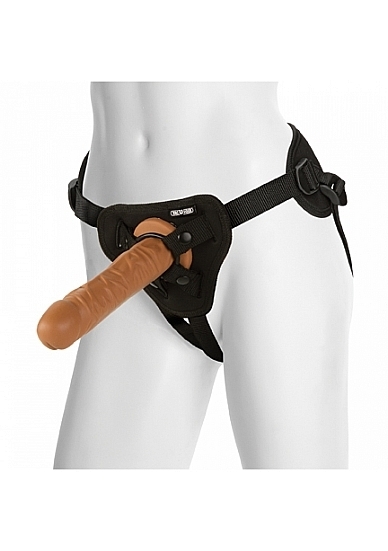The Classic With Supreme Harness - 8 Inch - Brown