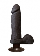 The Realistic Cock - UR3 - Vibrating 8 Inch - Black