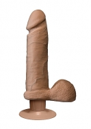 The Realistic Cock - UR3 - Vibrating 8 Inch - Brown