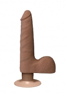 The Realistic Cock - UR3 Vibr - 7Inch - Brown
