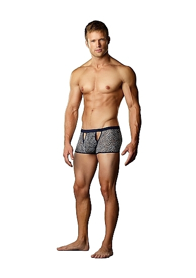 Cutout Mini Short - Navy