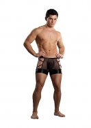 Criss Cross Butt Short - Black