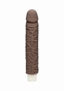 The D - Shakin' D - Vibrating - 9 Inch - Chocolate