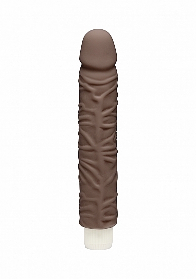 The D - Shakin' D - Vibrating - 9 Inch - Chocolate