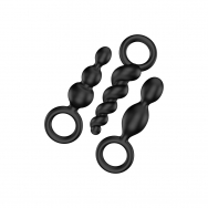 Satisfyer Plugs black (set of 3)