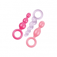Satisfyer Plugs colored (set of 3)