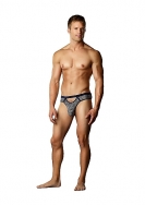 Cutout Thong - Navy