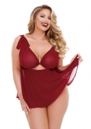 Ruby Babydoll & Panty 3Xl/4Xl