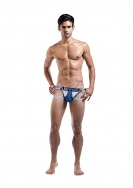 Pocket Jock - Grey and Navy