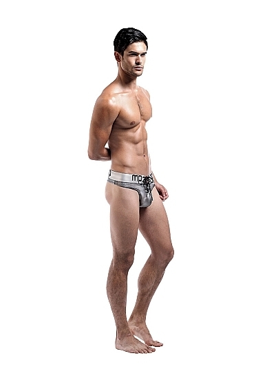 Lace Up Jockteel - Grey