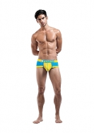 Fullback Bikini - Turquoise and Yellow