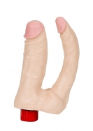 The Naturals - Vibro Double Penetrator - White