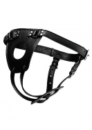 Ass Holster Anal Plug Harness - Black