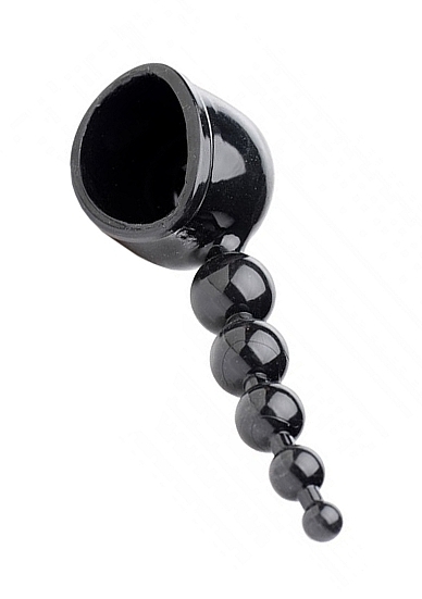 Thunder Beads Anal Wand Attachment - Black