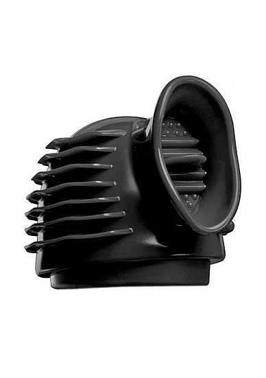 Thunder-Gasm 3 in 1 Silicone Wand Attachment - Black