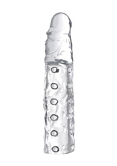 3 Inch Clear Penis Enhancer Sleeve - Transparent