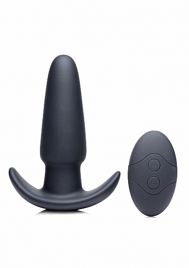 Kinetic Thumping 7X Medium Anal Plug - Black
