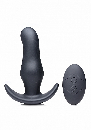 Kinetic Thumping 7X Prostate Anal Plug - Black
