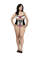 Bra, Waist Cincher & G-string - Dot