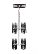 Black Translucent Neck/Wrist and Leg Restraint
