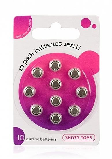 10 Pack Batteries Refill