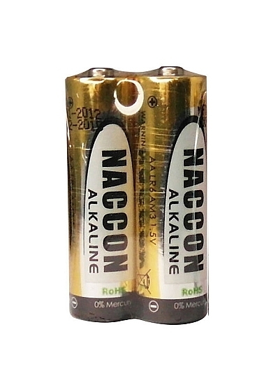 Naccon Alkaline LR6 Battery AA - 2 pack