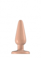 Buttplug - Rubber - 4 Inch - Model 1 - Flesh