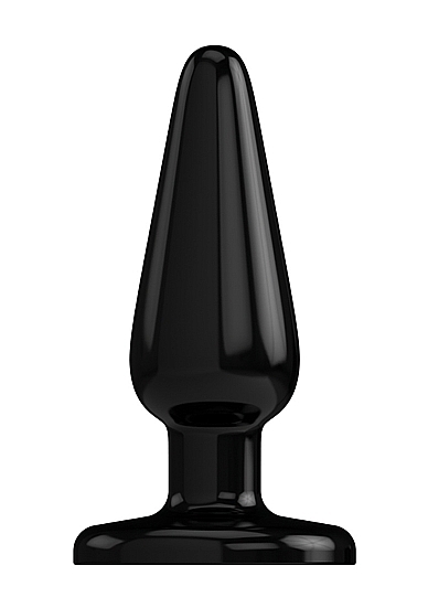 Buttplug - Rubber - 7 Inch - Model 1 - Black