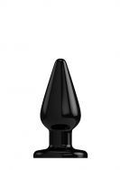 Buttplug - Rubber - 4 Inch - Model 2 - Black